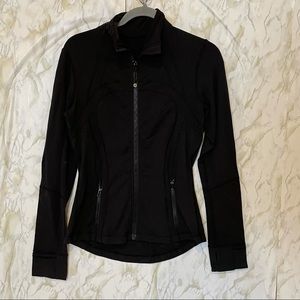 Lululemon 8 stride zip jacket black active yoga